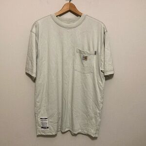 Carhartt Men's Loose Fit Heavyweight Fire Resistant Short Sleeve Pocket Tee Med